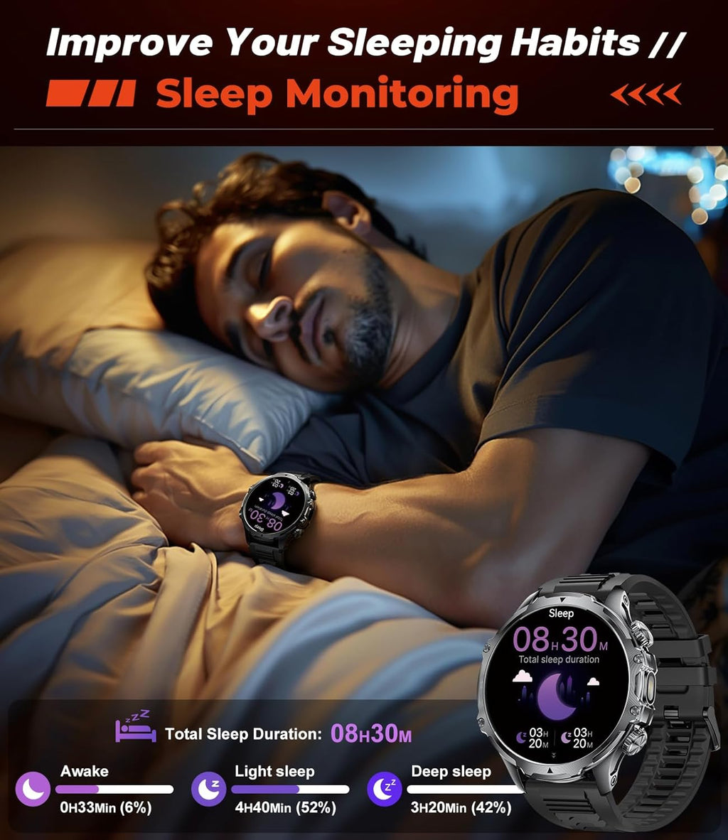 Military Smart Watch for Men