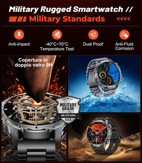 Military Smart Watch for Men