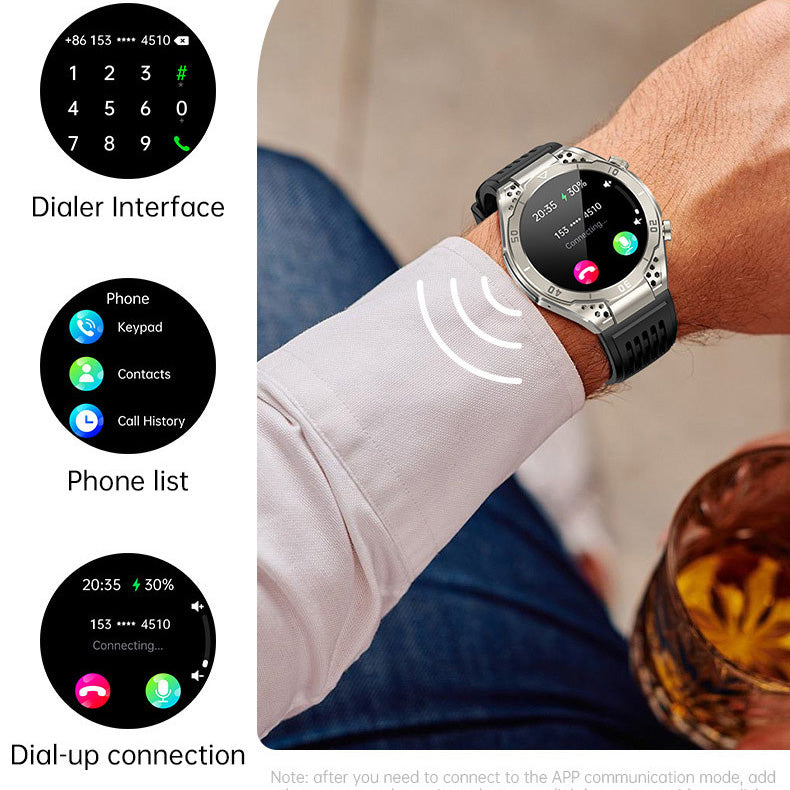 JA01 smart watch Bluetooth call ECG + blood sugar monitoring sports watch