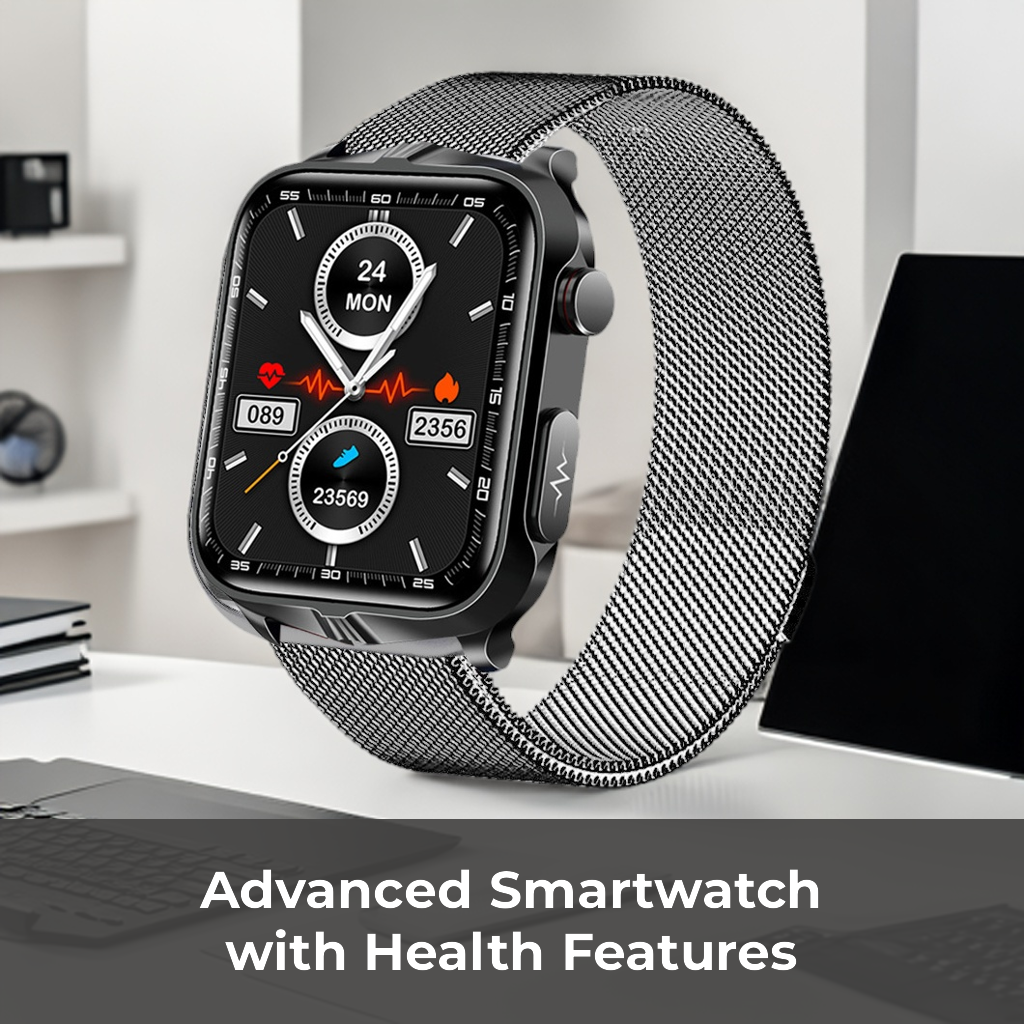 Upgraded version of TK11P blood pressure watch with heart rate, blood sugar monitoring, call smart watch