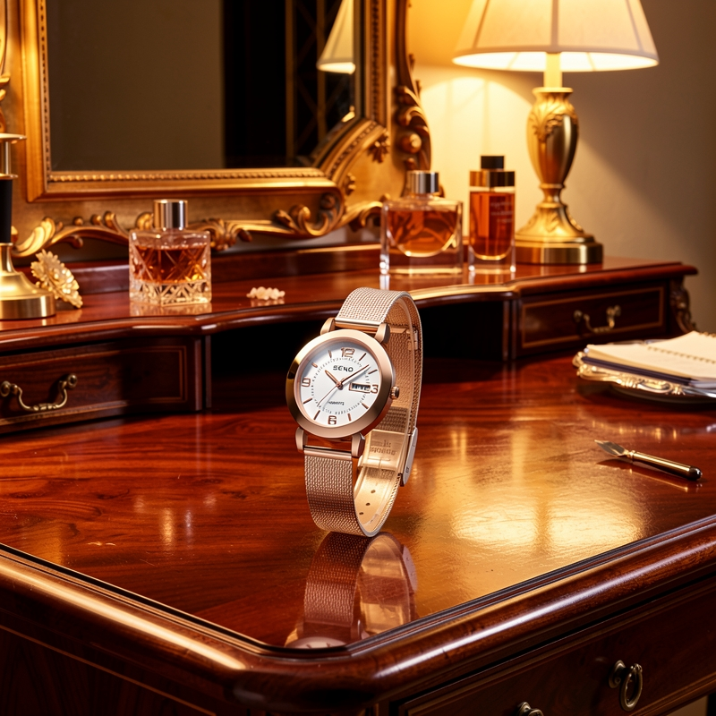 Women's Quartz Watch with Luminous Hands