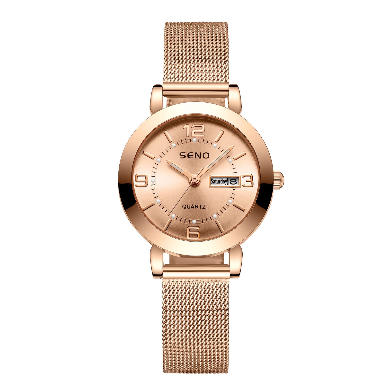 Women's Quartz Watch with Luminous Hands